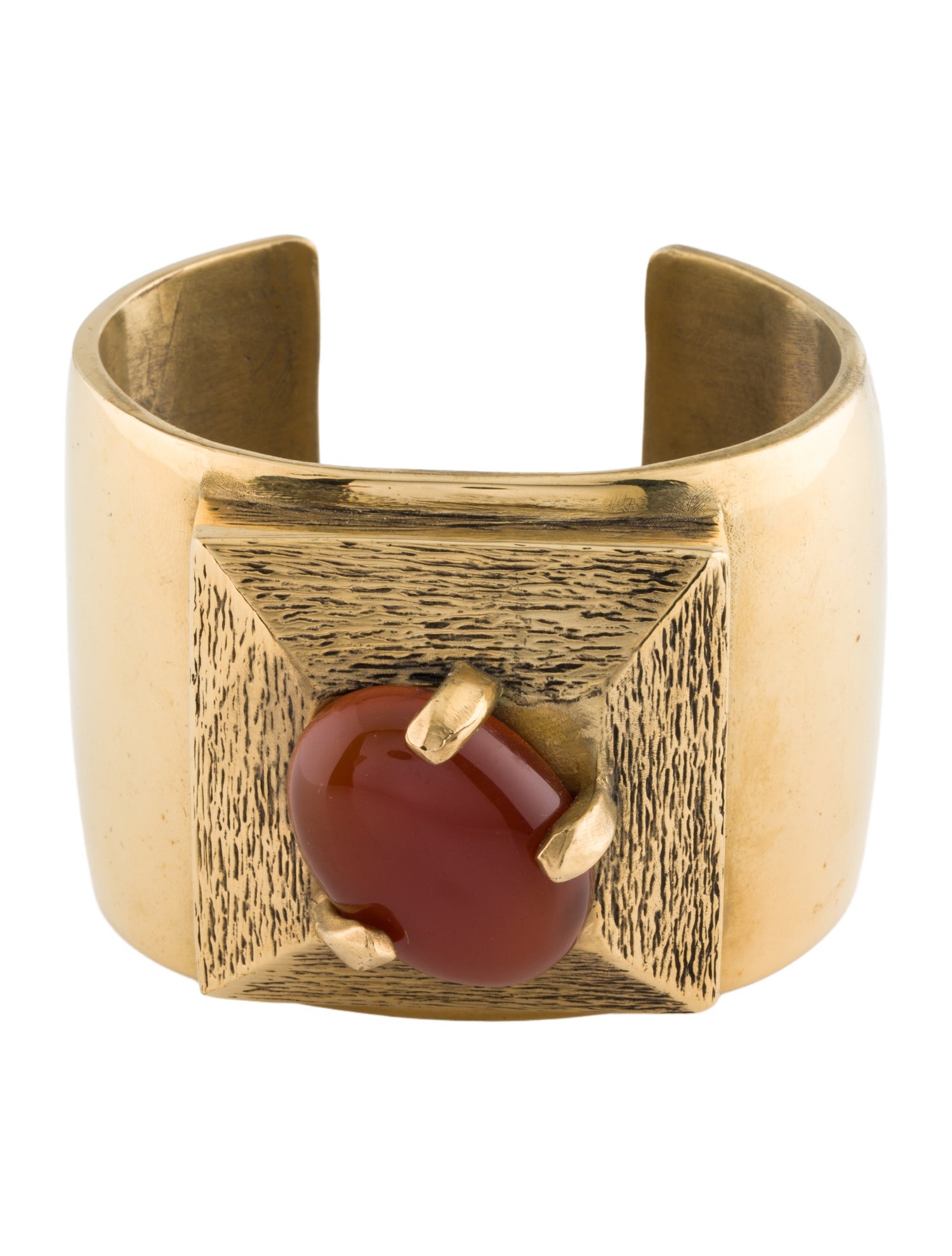 Saint Laurent Pyramid Cuff Bracelet