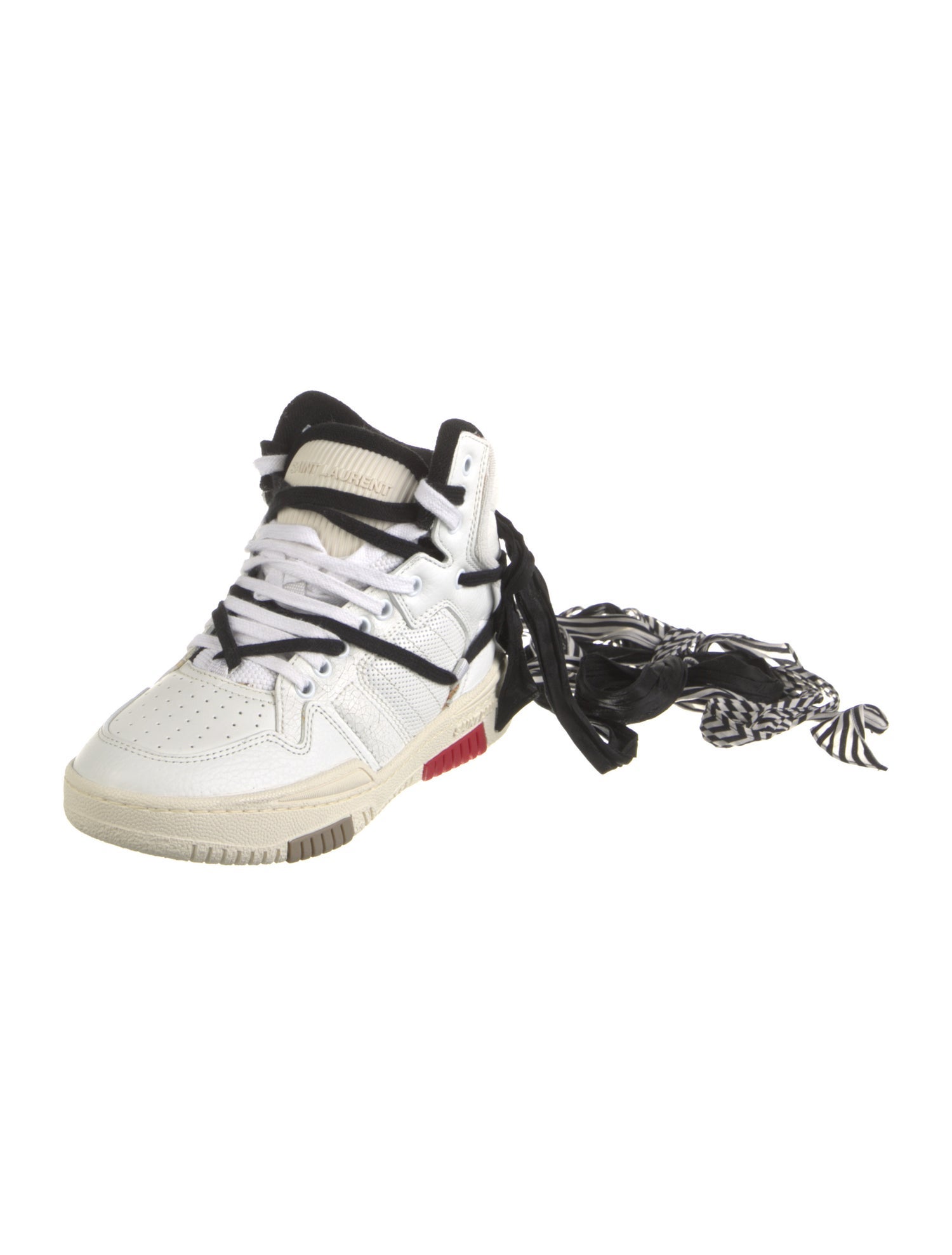 Saint Laurent Leather Sneakers