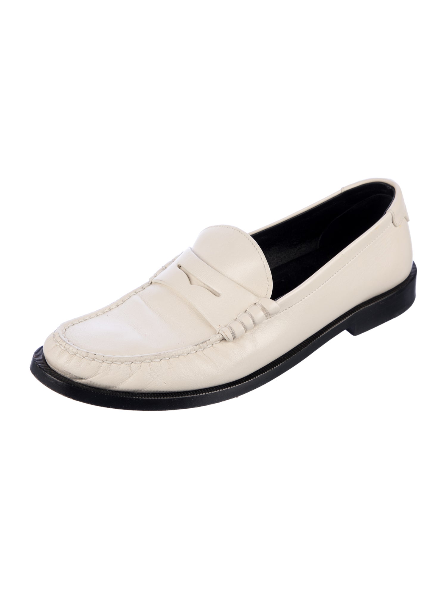 Saint Laurent Leather Loafers
