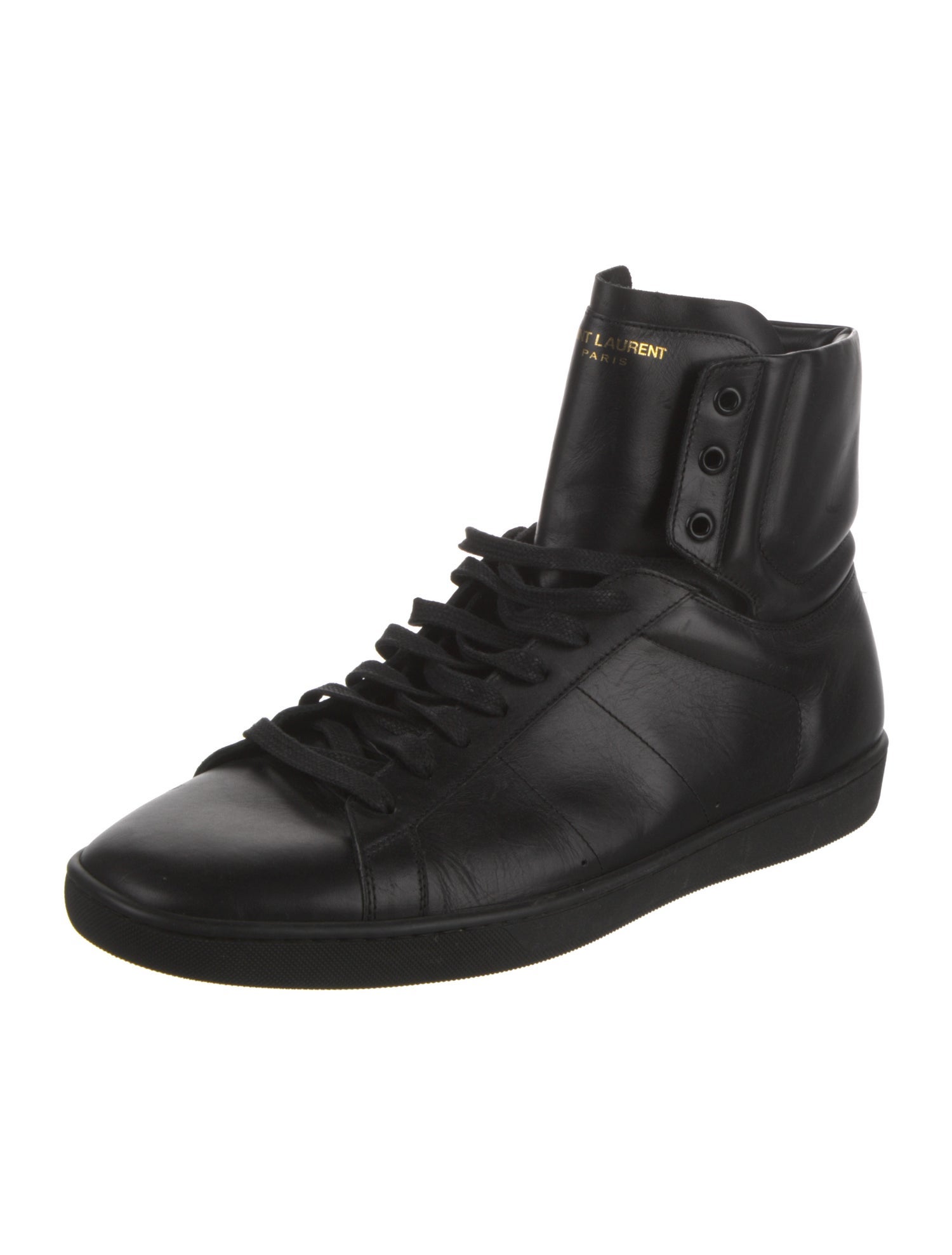 Saint Laurent Leather Sneakers