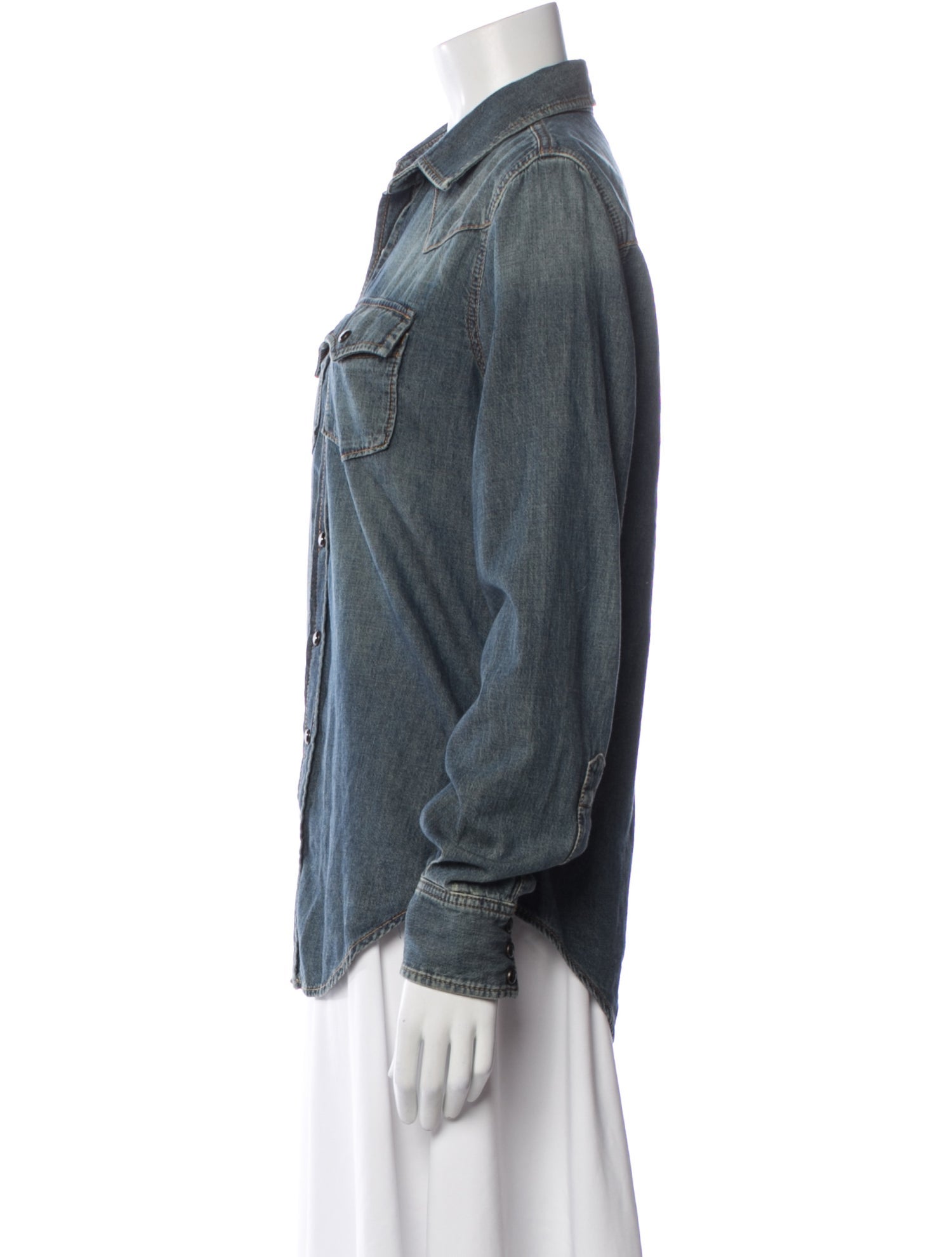 Saint Laurent 2022-2023 Western Denim Jacket