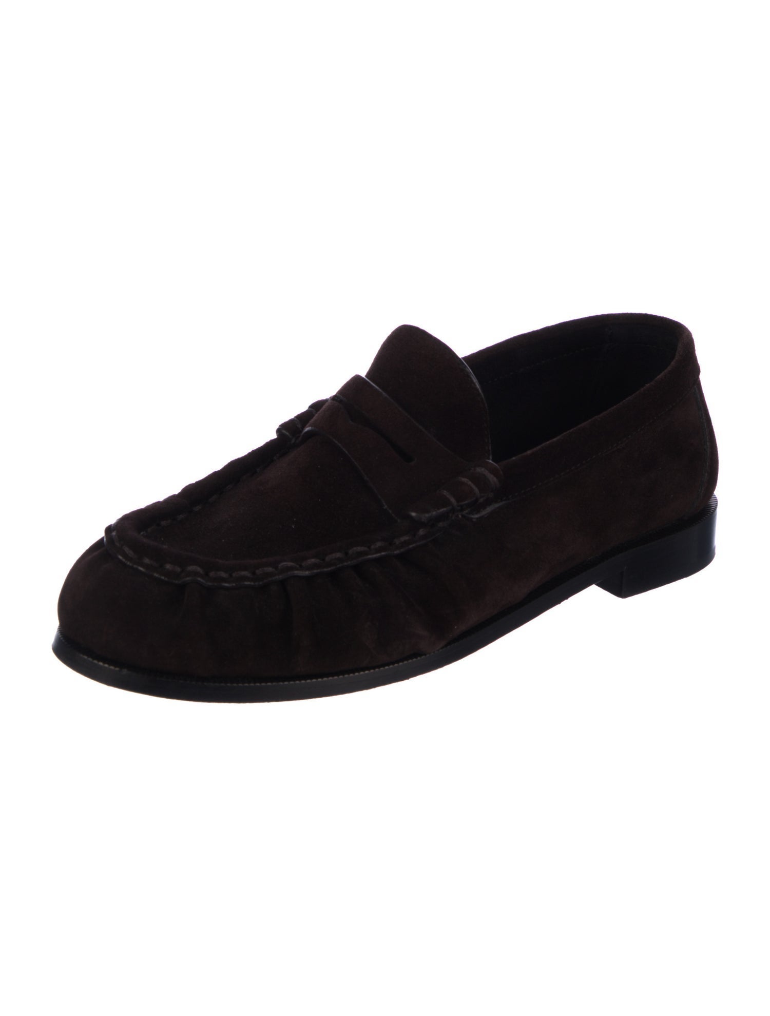 Saint Laurent Suede Loafers