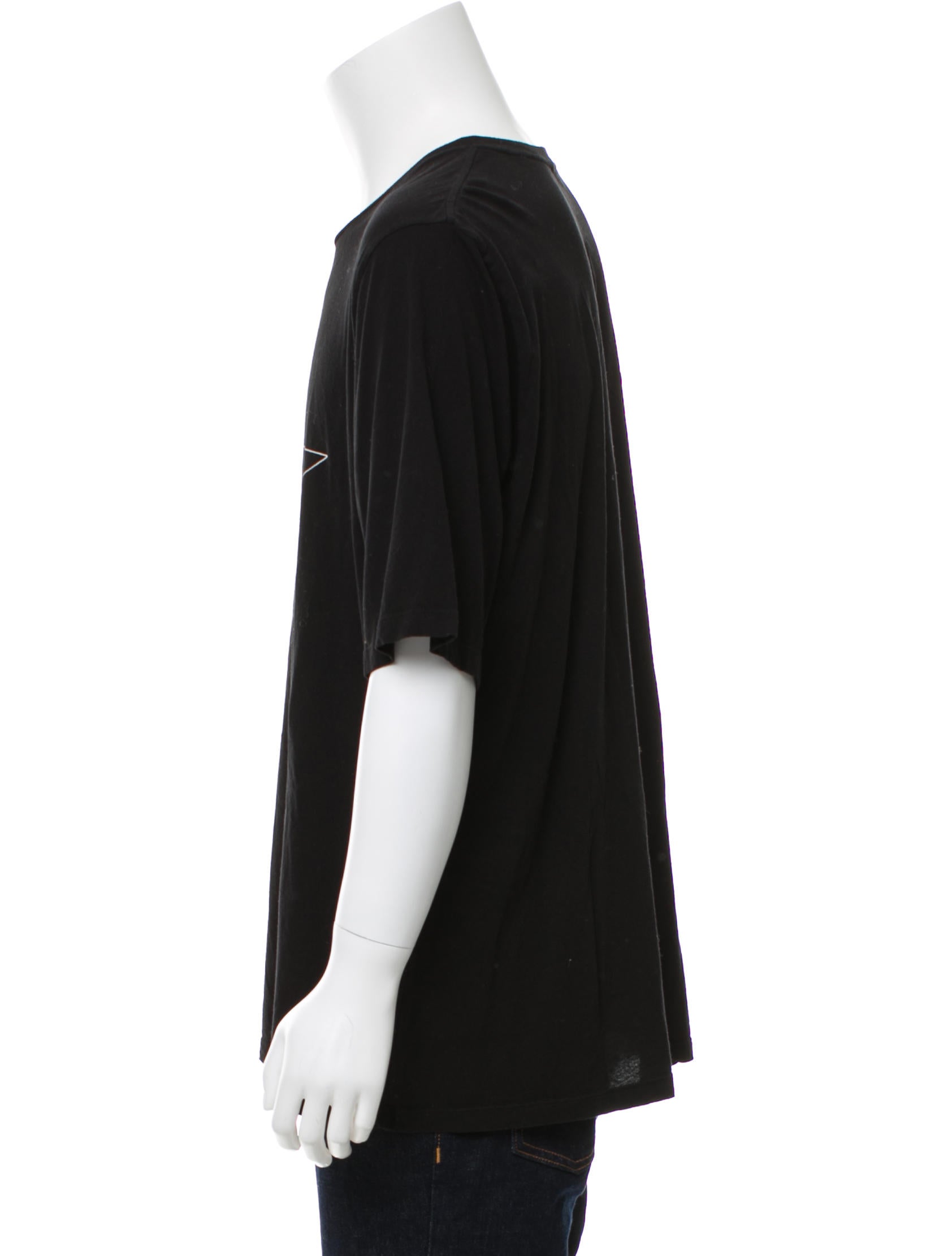 Saint Laurent Palladium T-Shirt - Black T-Shirts, Clothing
