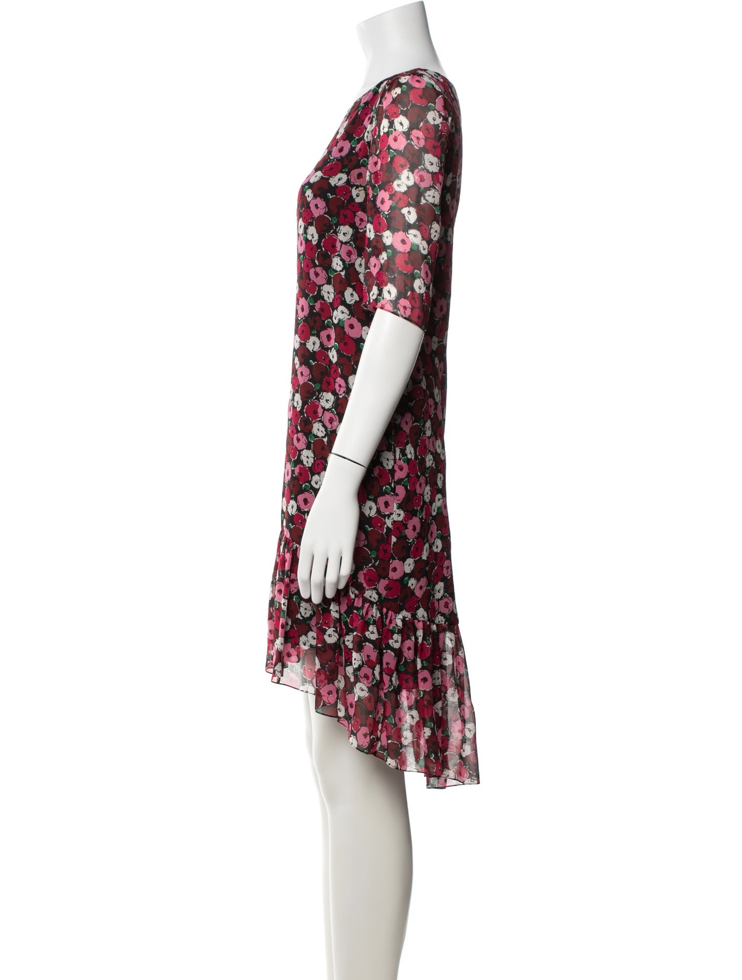 Saint Laurent Silk Mini Dress