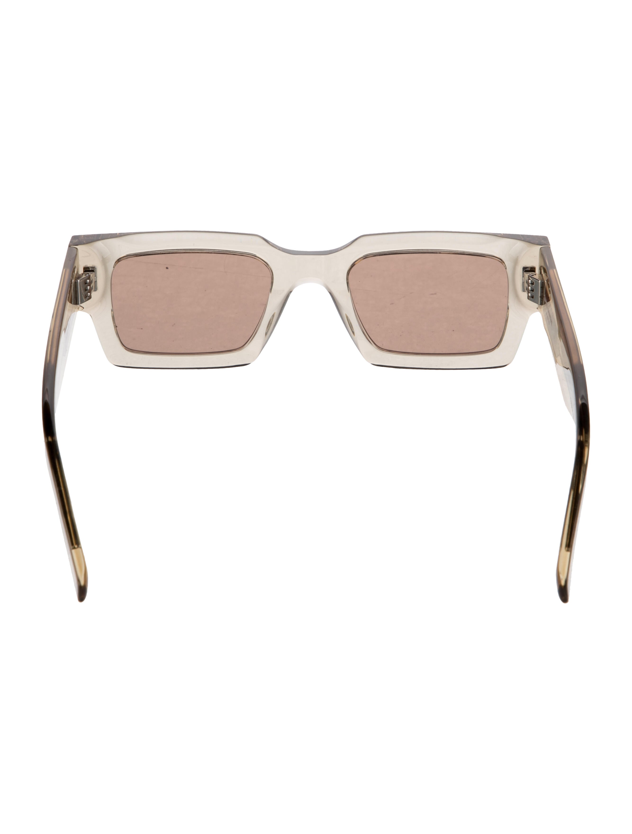 Saint Laurent Square Tinted Sunglasses