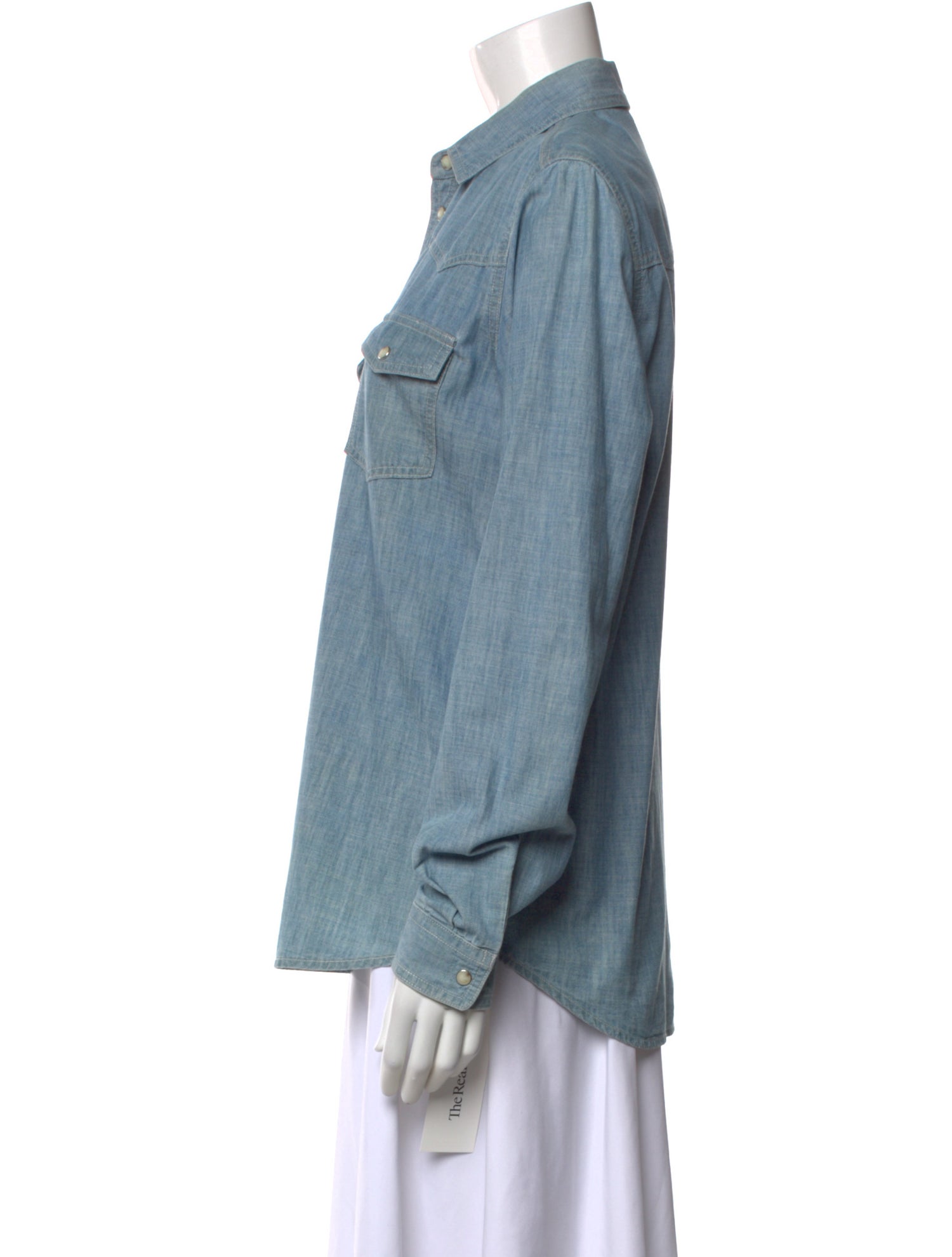 Saint Laurent 2013 Long Sleeve Button-Up Top