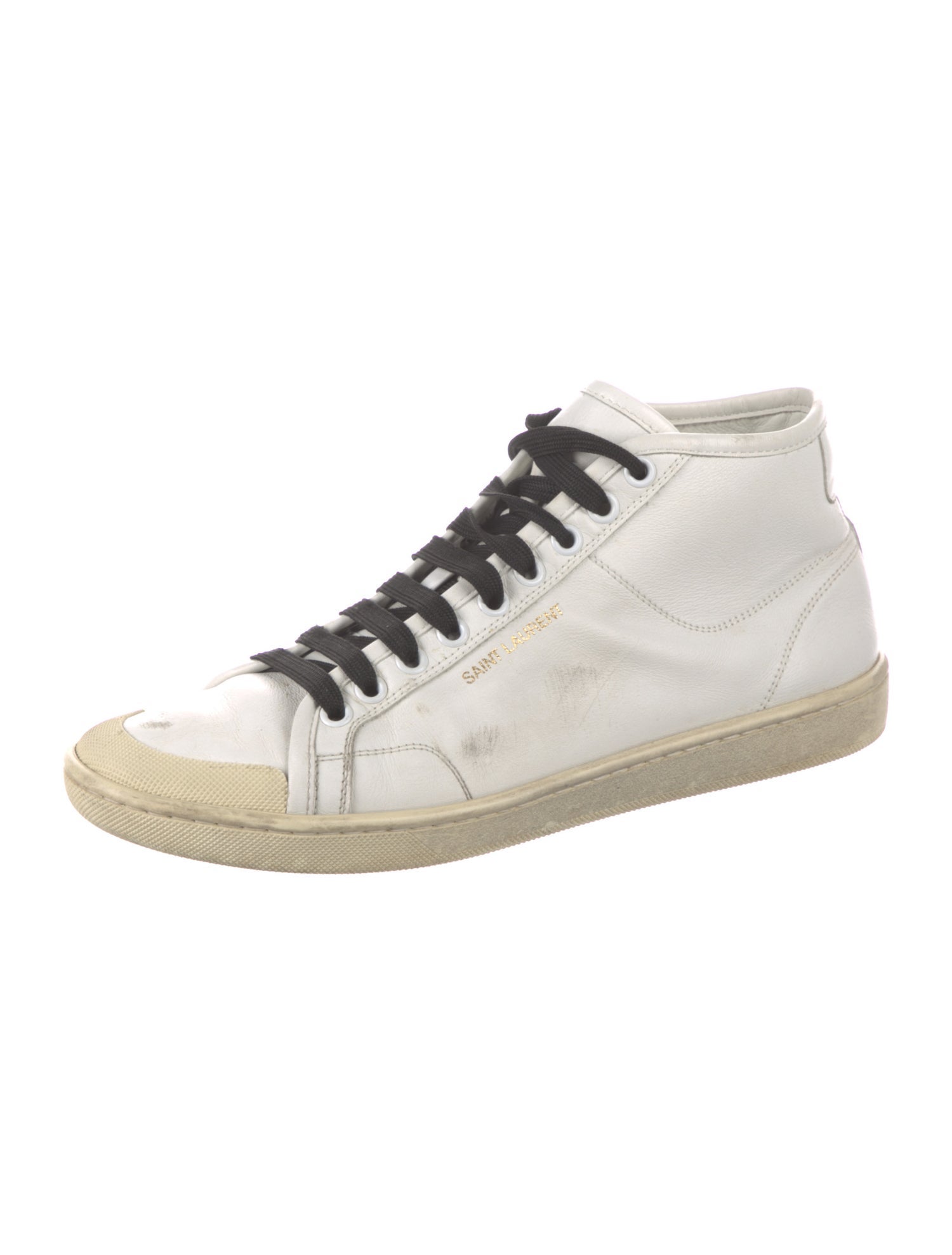 Saint Laurent Leather Sneakers