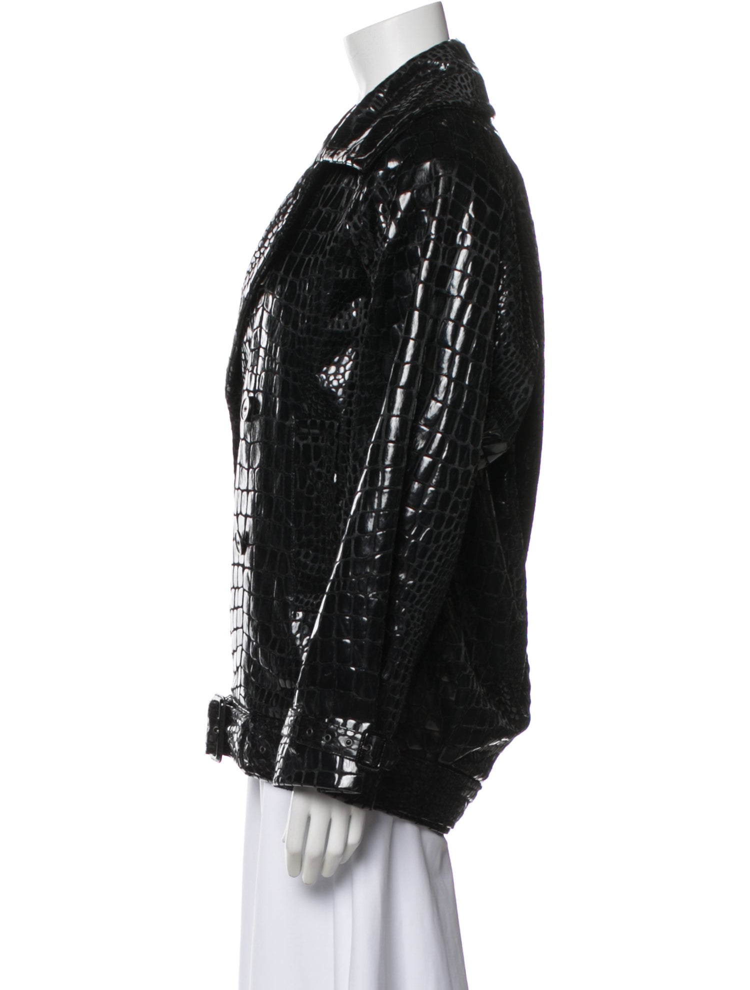 Saint Laurent Animal Print Jacket