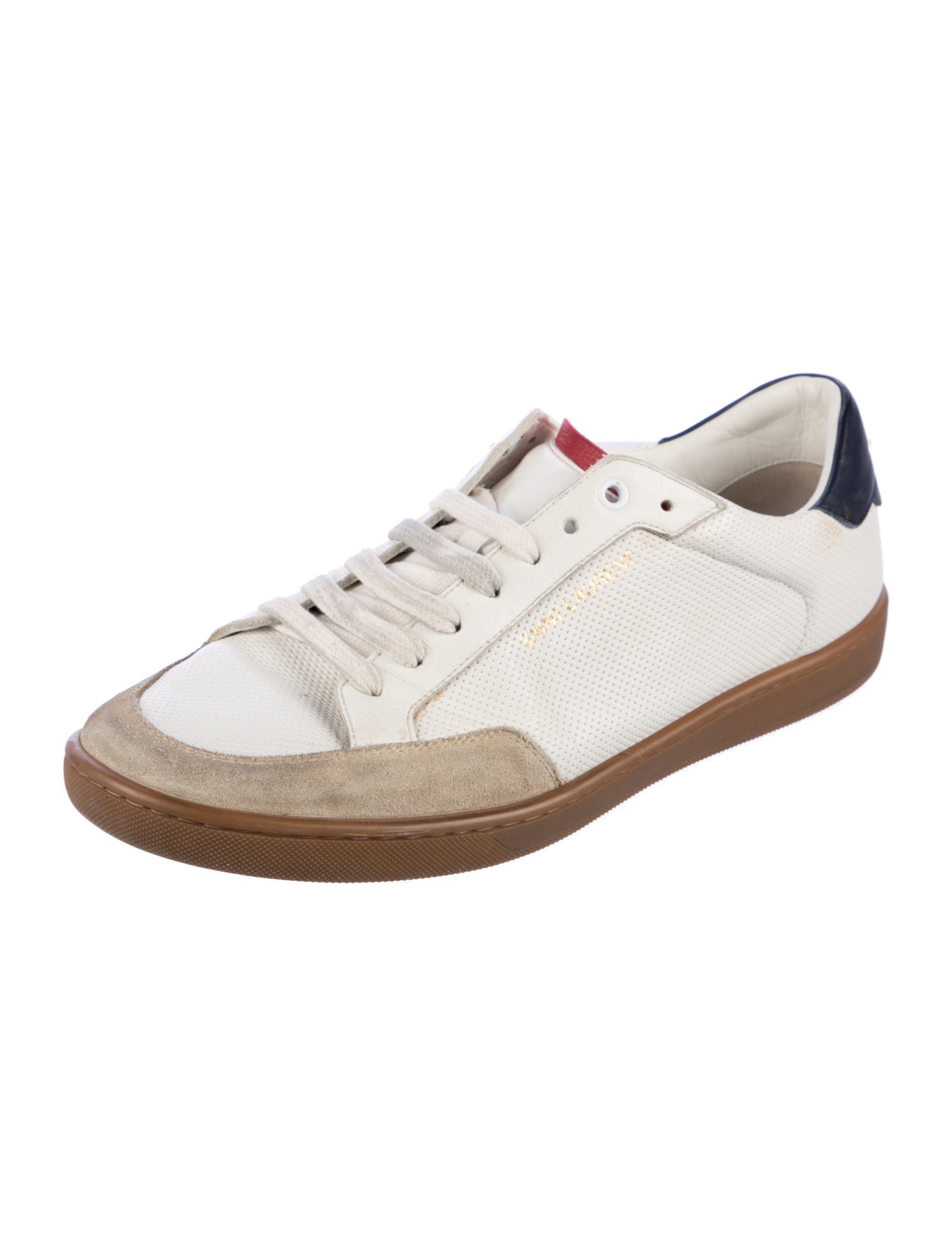 Saint Laurent Leather Sneakers