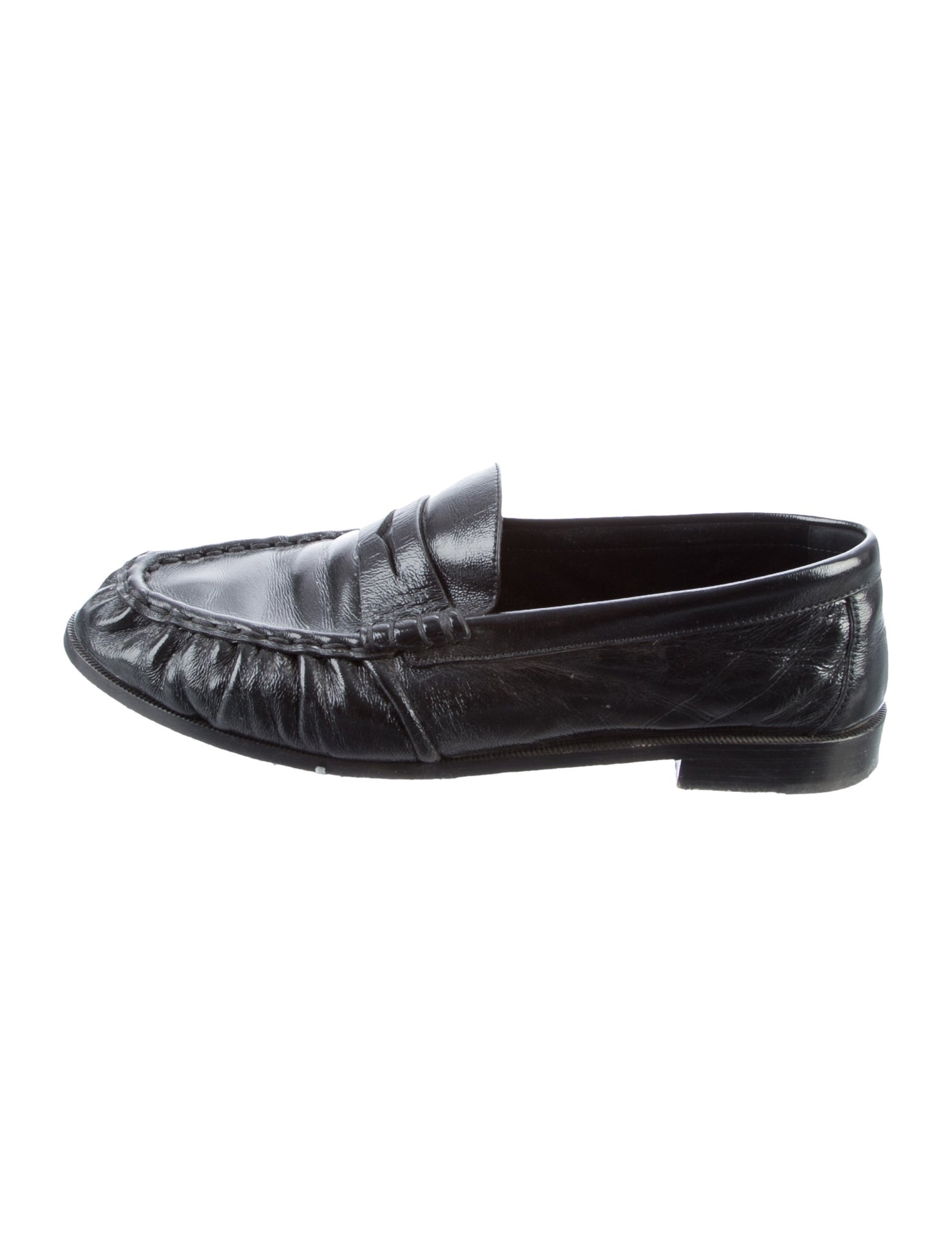 Saint Laurent Leather Loafers