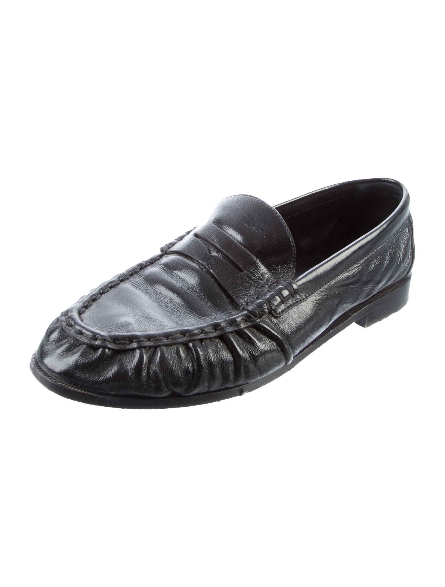 Saint Laurent Leather Loafers