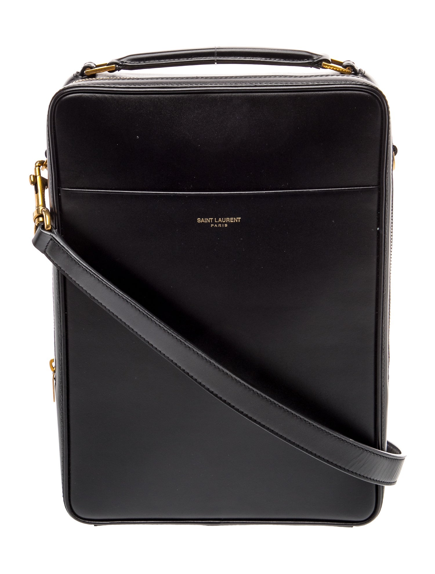 Saint Laurent Leather Crossbody Bag 2024