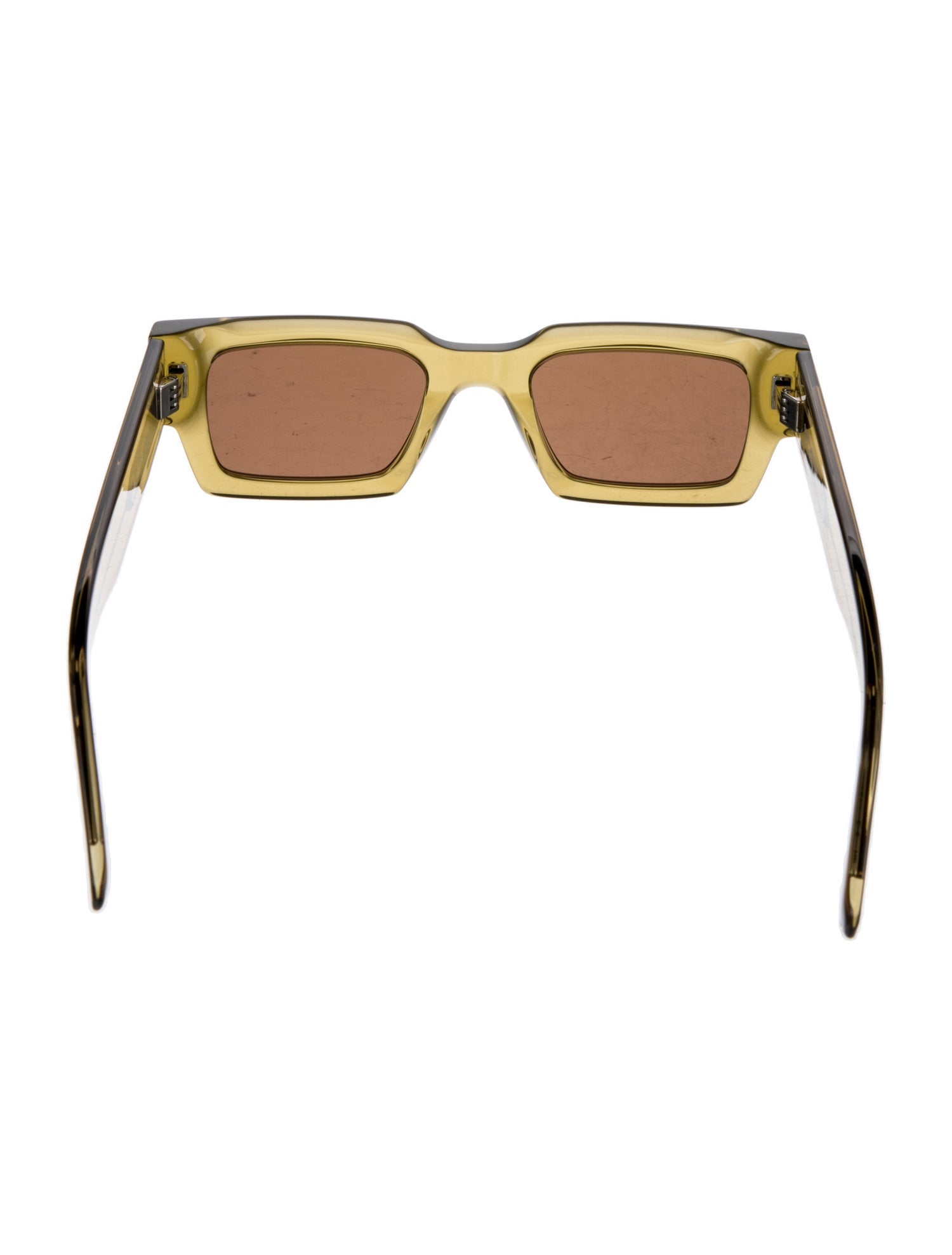 Saint Laurent Square Tinted Sunglasses w/ Tags