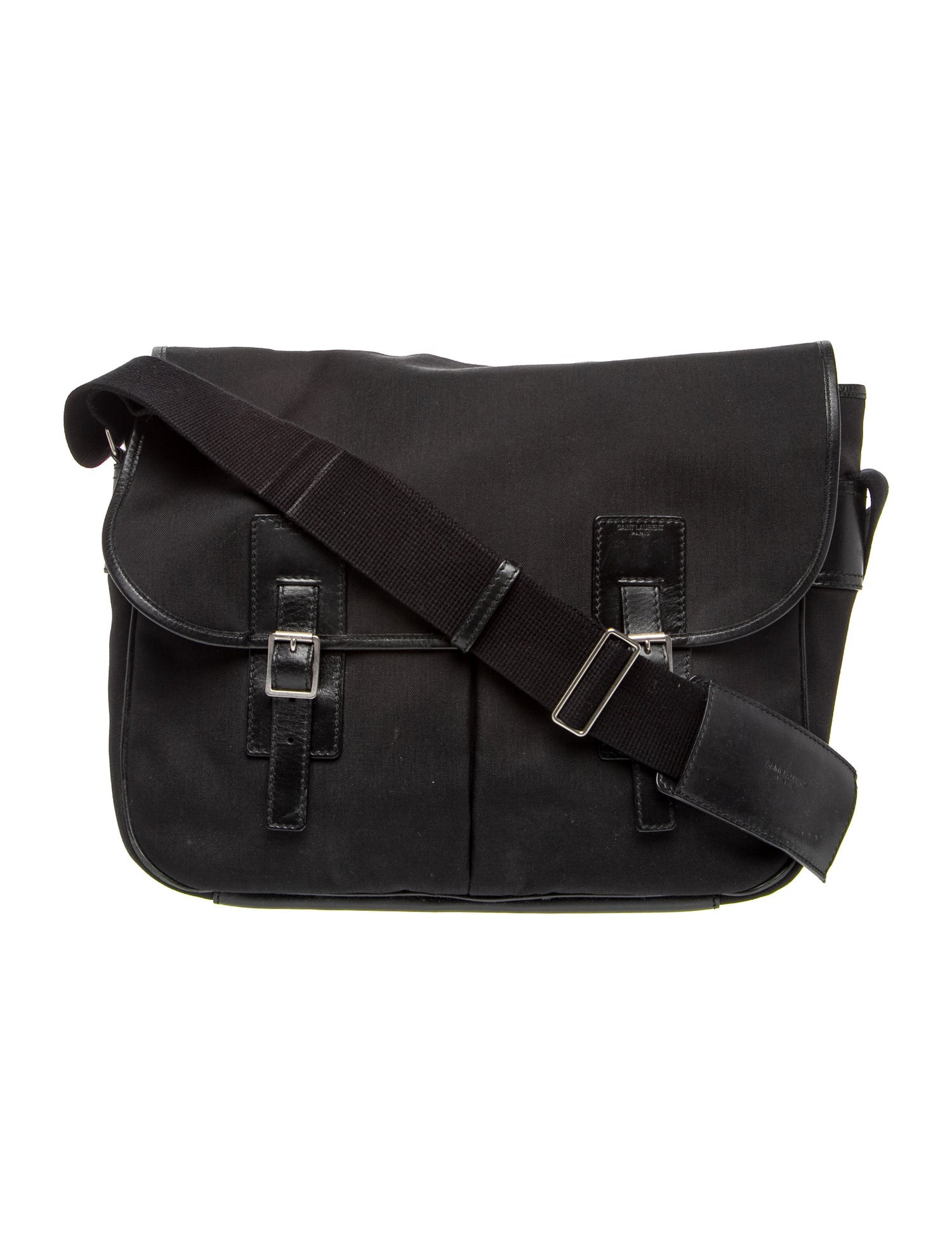 Saint Laurent Canvas Messenger Bag
