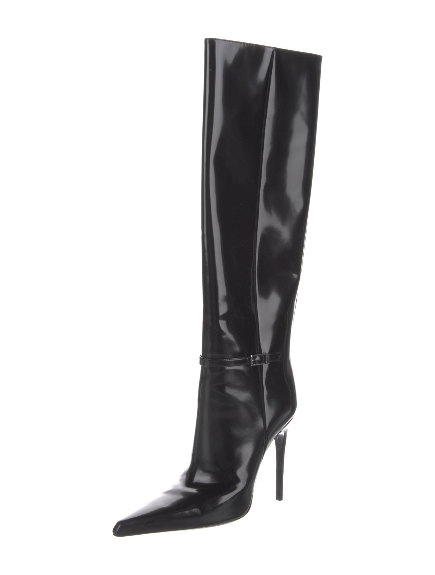 Thomas Wylde Skull Cross Knee Boots - Neutrals Boots, Shoes