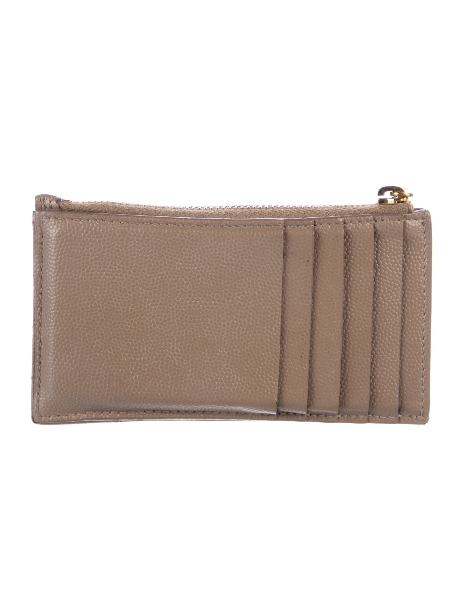 Serapian & Van Cleef & Arpels ポーチ Serapian x Van Cleef & Arpels Leather Compact Wallet - Green