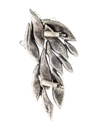 Saint Laurent Crystal Ear Climber