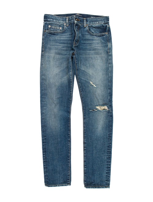 Saint Laurent D02 Distressed Jeans