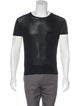 Saint Laurent Semi-Sheer Crew Neck T-Shirt - Clothing -
SNT83119 | The RealReal