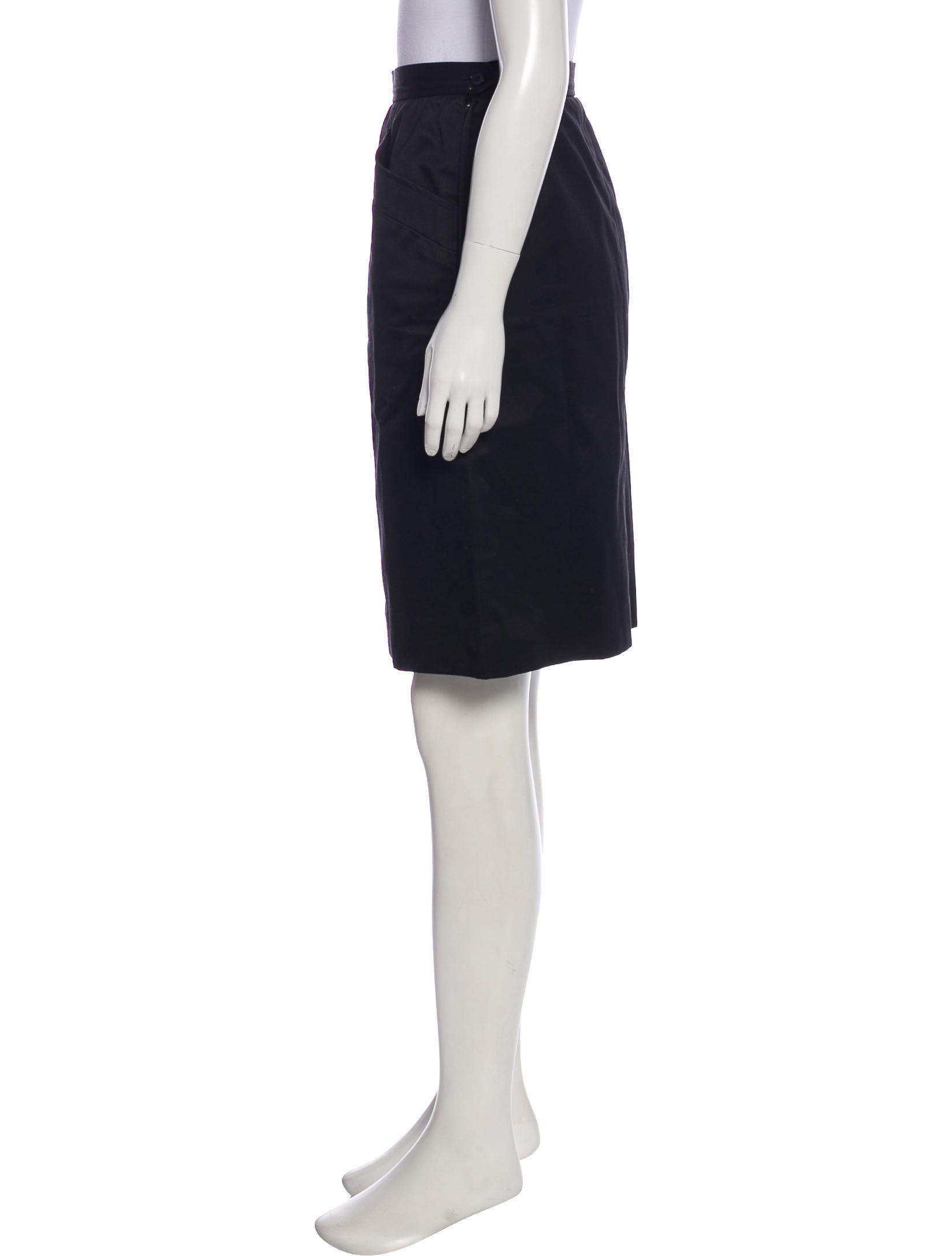 Saint Laurent Vintage Pencil Skirt