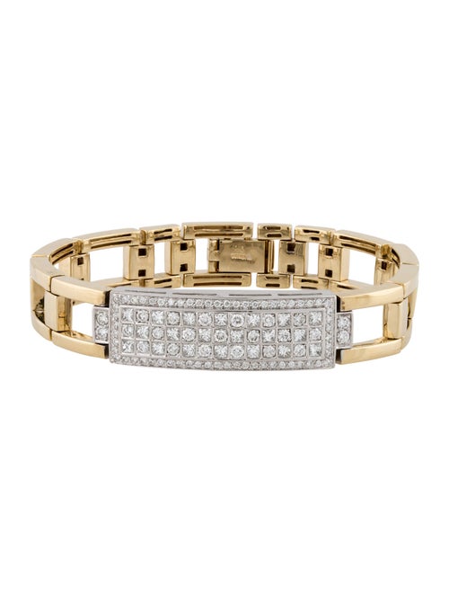 Sonia Bitton 14K 2.97ctw Diamond Link Bracelet