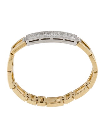 Sonia Bitton 14K 2.97ctw Diamond Link Bracelet
