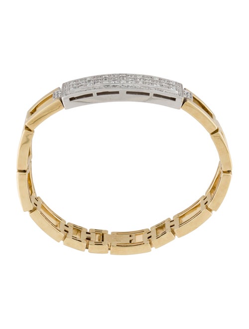 Sonia Bitton 14K 2.97ctw Diamond Link Bracelet