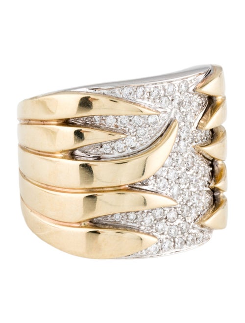 Sonia Bitton 14K Diamond Claw Cocktail Ring