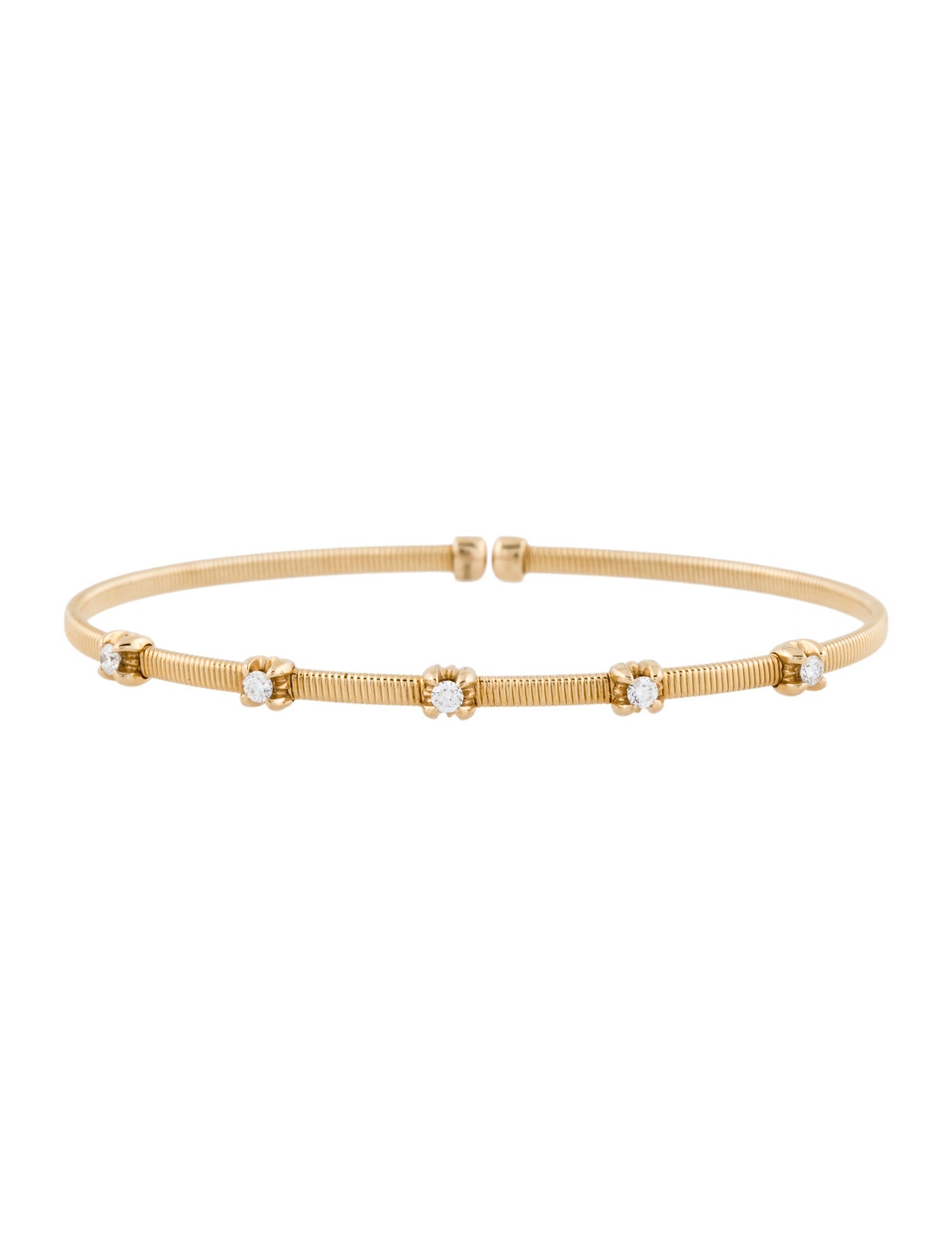 Sonia Bitton 14K Diamond Cuff Bracelet