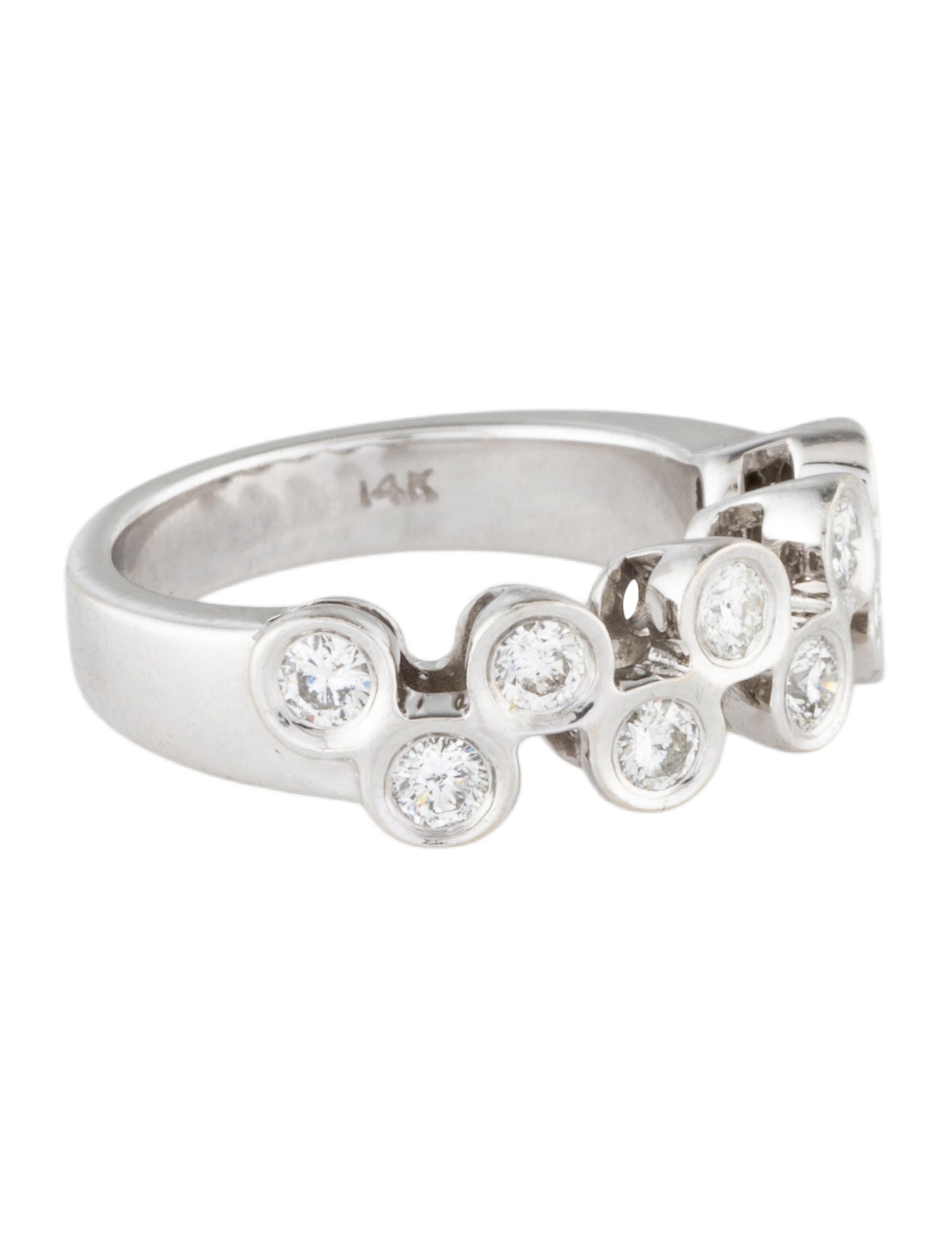 Sonia Bitton 14K Diamond Bubble Ring