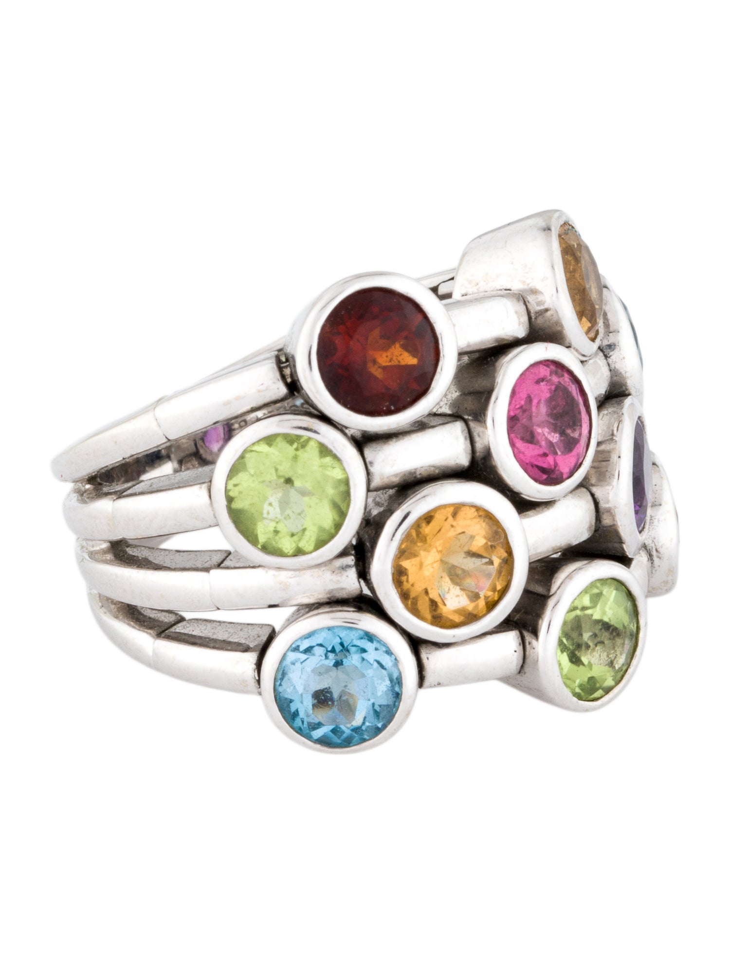 Sonia Bitton 14K Multi-stone Cocktail Ring