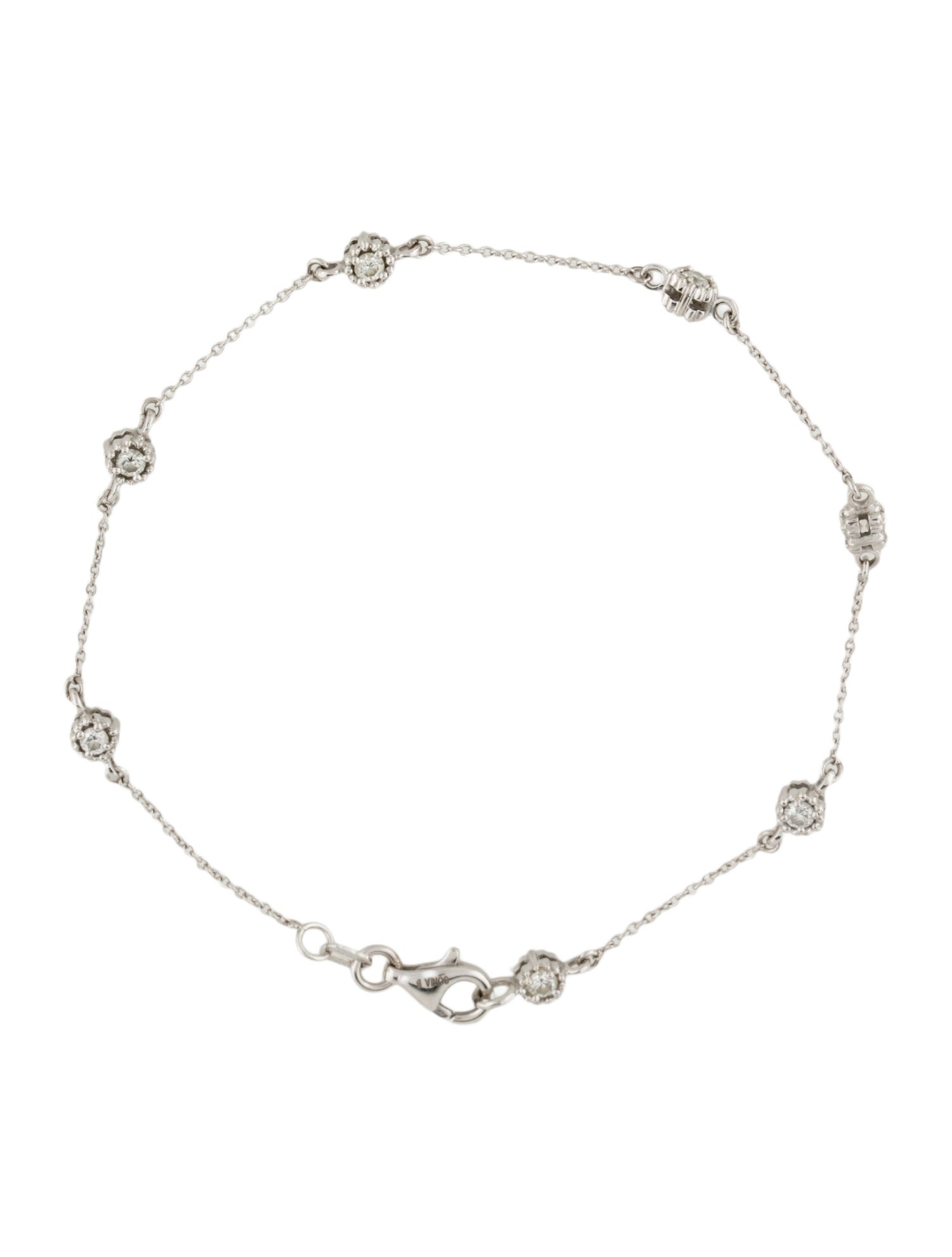 Sonia Bitton 14K Diamond Station Bracelet