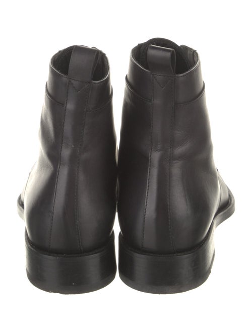 Scarosso Leather Combat Boots