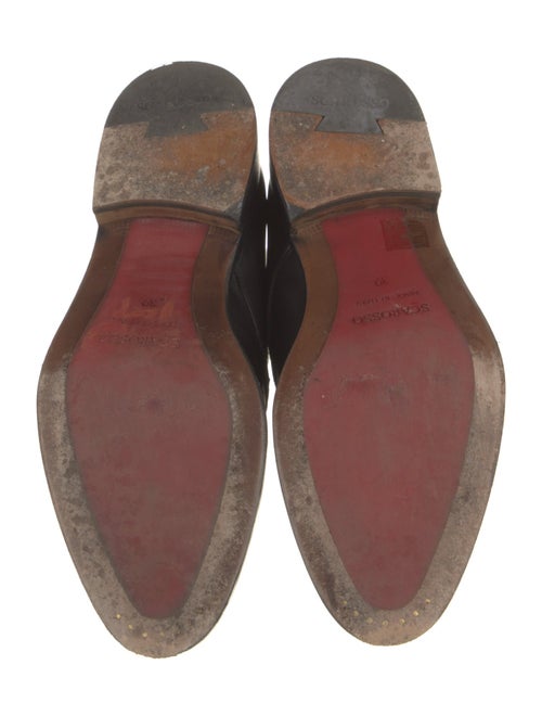 Scarosso Leather Combat Boots