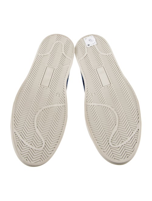 Sofie D'Hoore Wool Plaid Print Sneakers