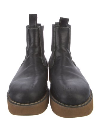 Sofie D'Hoore Leather Combat Boots