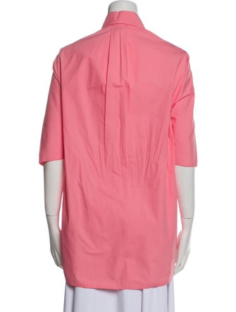 Sofie D'Hoore Three-Quarter Sleeve Button-Up Top