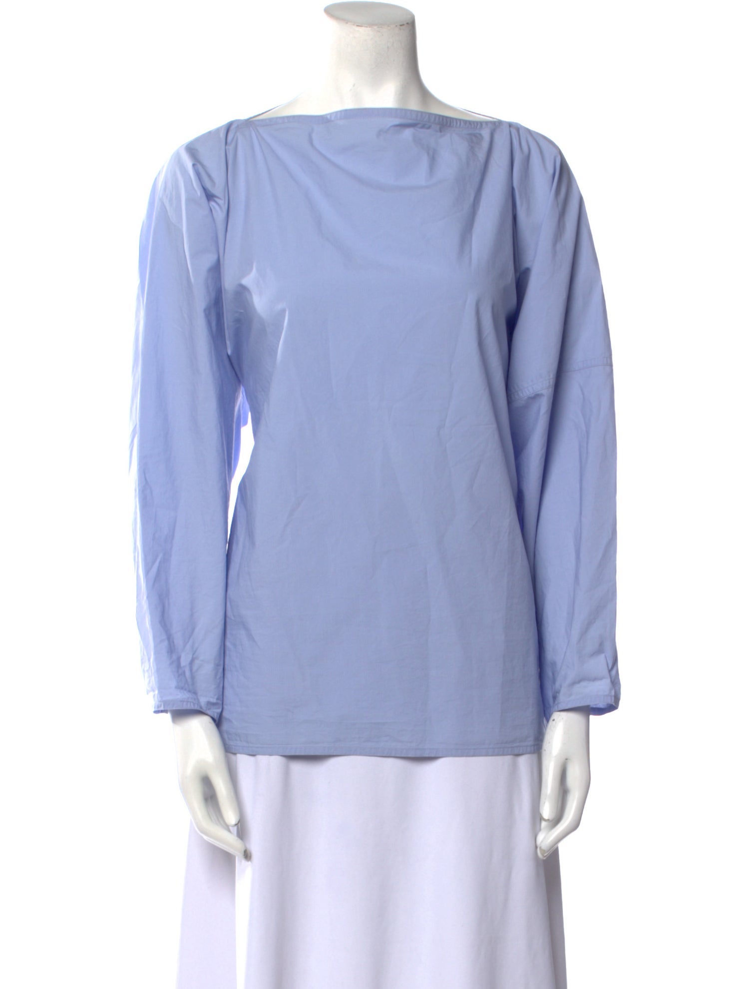 Sofie D'Hoore Bateau Neckline Long Sleeve Blouse