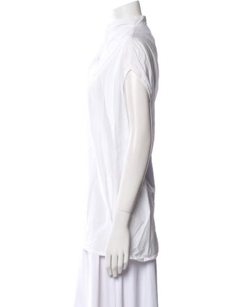 Sofie D'Hoore Short Sleeve Button-Up Top