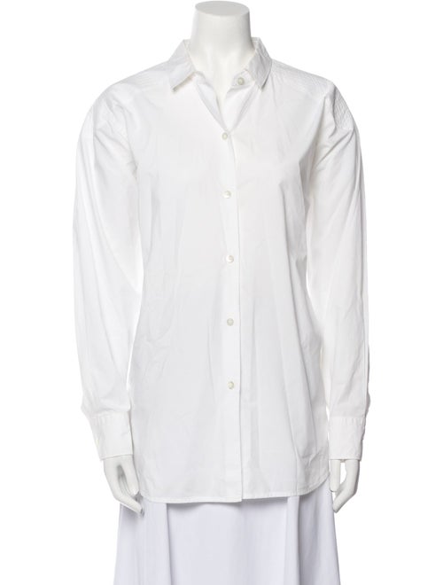 Sofie D'Hoore Long Sleeve Button-Up Top