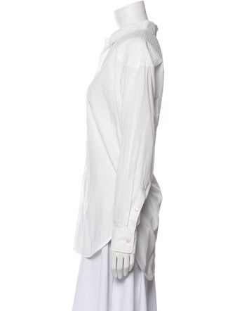 Sofie D'Hoore Long Sleeve Button-Up Top