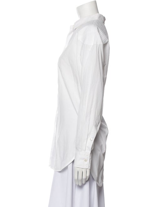 Sofie D'Hoore Long Sleeve Button-Up Top