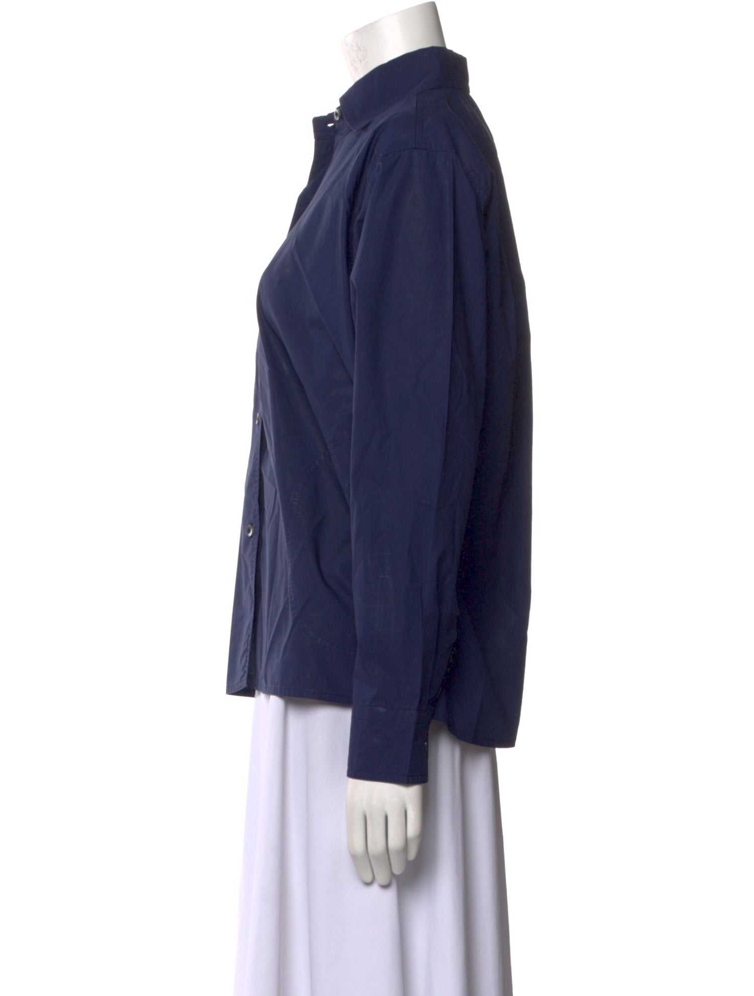 Sofie D'Hoore Long Sleeve Button-Up Top