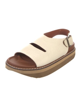 Sofie D'Hoore Leather Slingback Sandals