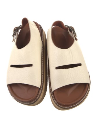 Sofie D'Hoore Leather Slingback Sandals