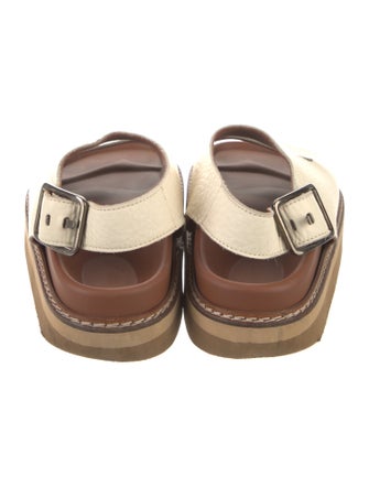 Sofie D'Hoore Leather Slingback Sandals