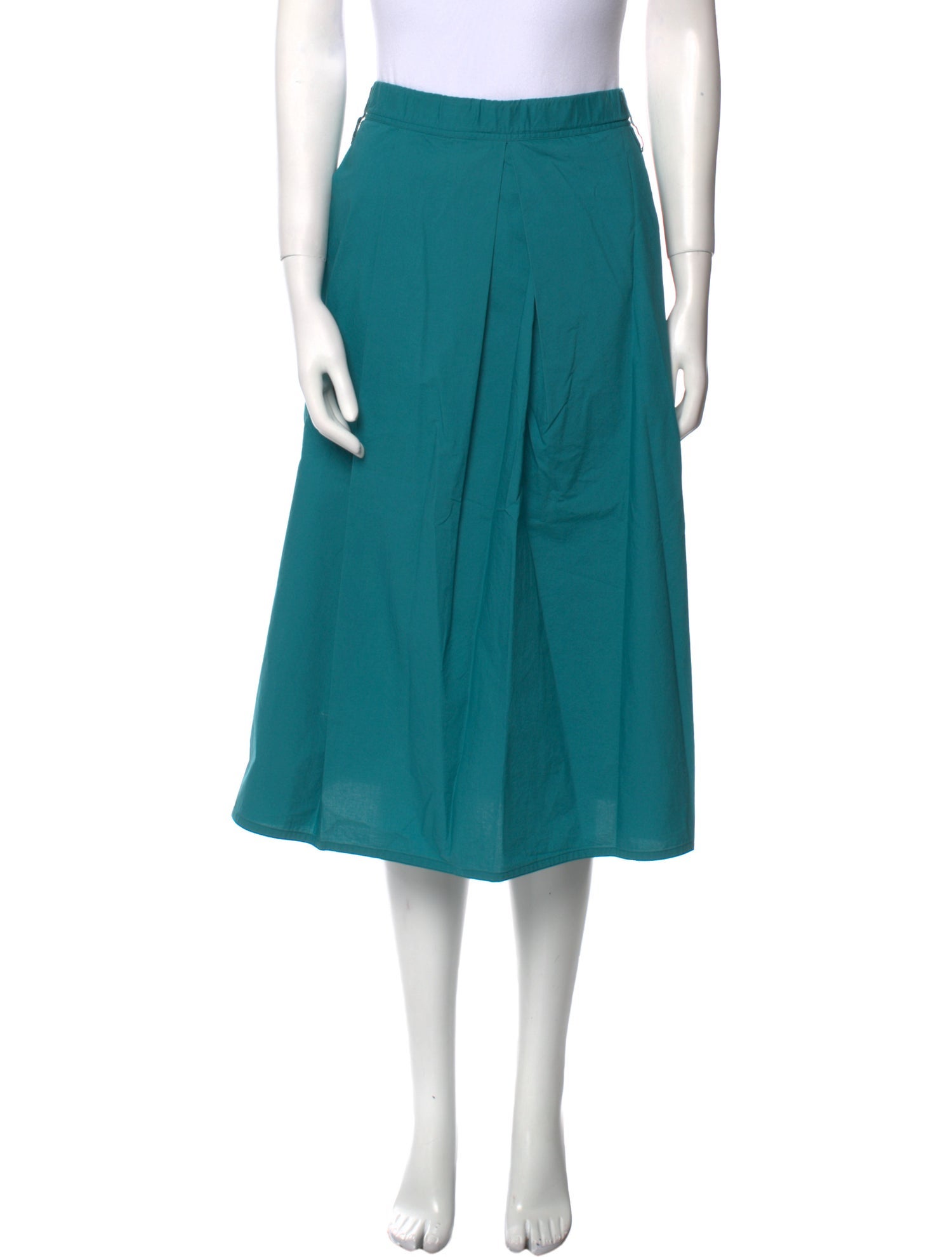 Sofie D'Hoore Pleated Accents Knee-Length Skirt