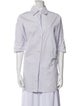 Sofie D'Hoore Three-Quarter Sleeve Button-Up Top