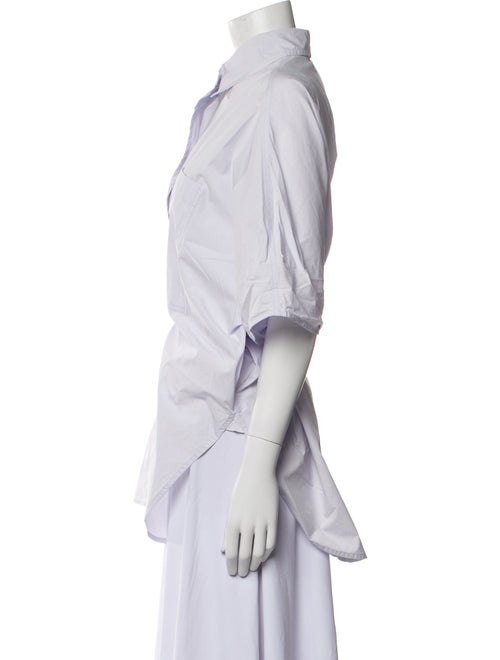 Sofie D'Hoore Three-Quarter Sleeve Button-Up Top