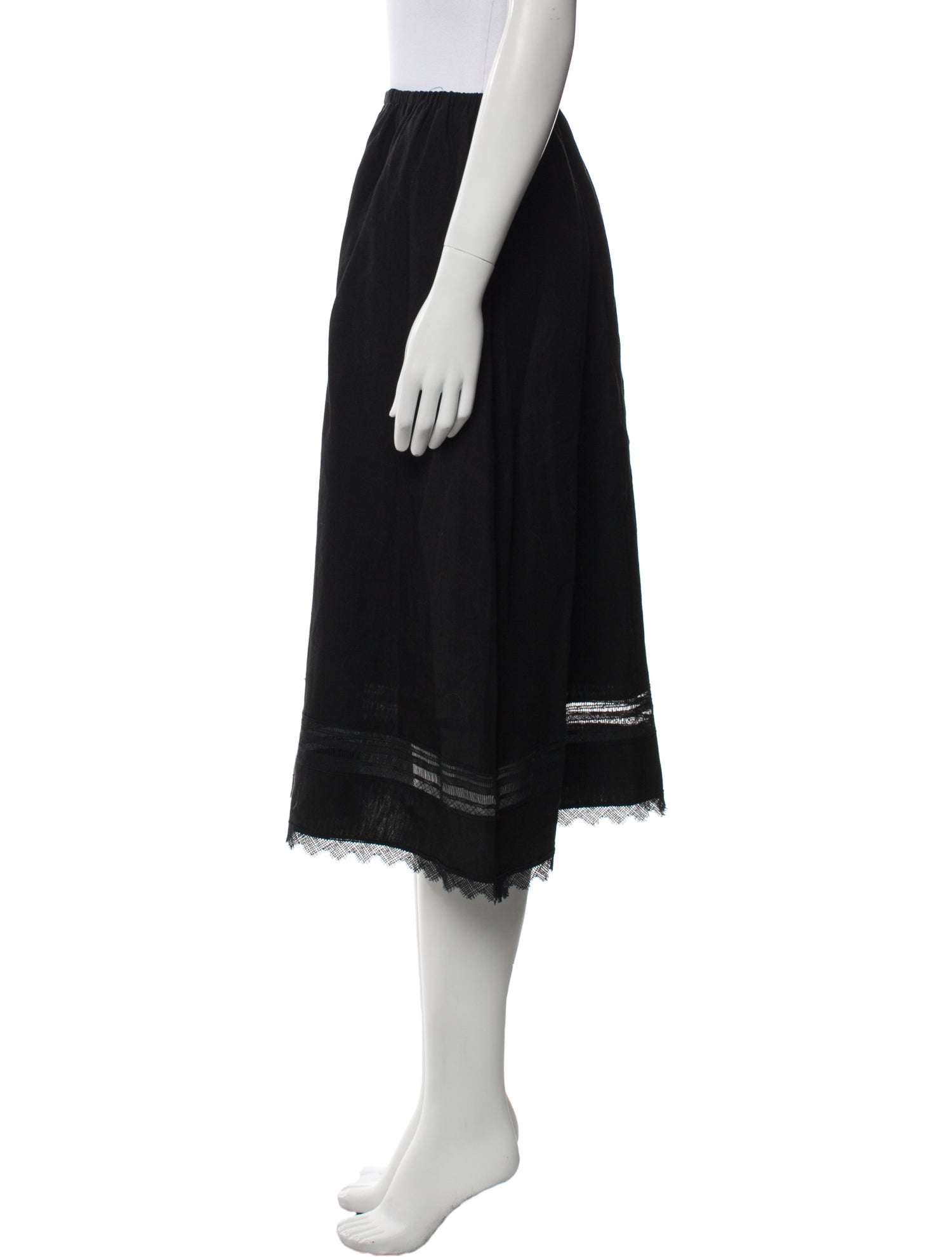 Sofie D'Hoore Linen Knee-Length Skirt